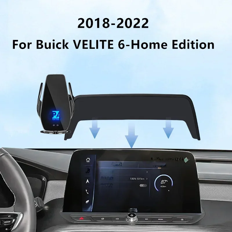 For 2018-2022 Buick VELITE6 VELITE 6 Home Edition Car Screen Phone Holder Wireless Charger Navigation Interior 12.8 Inch Size