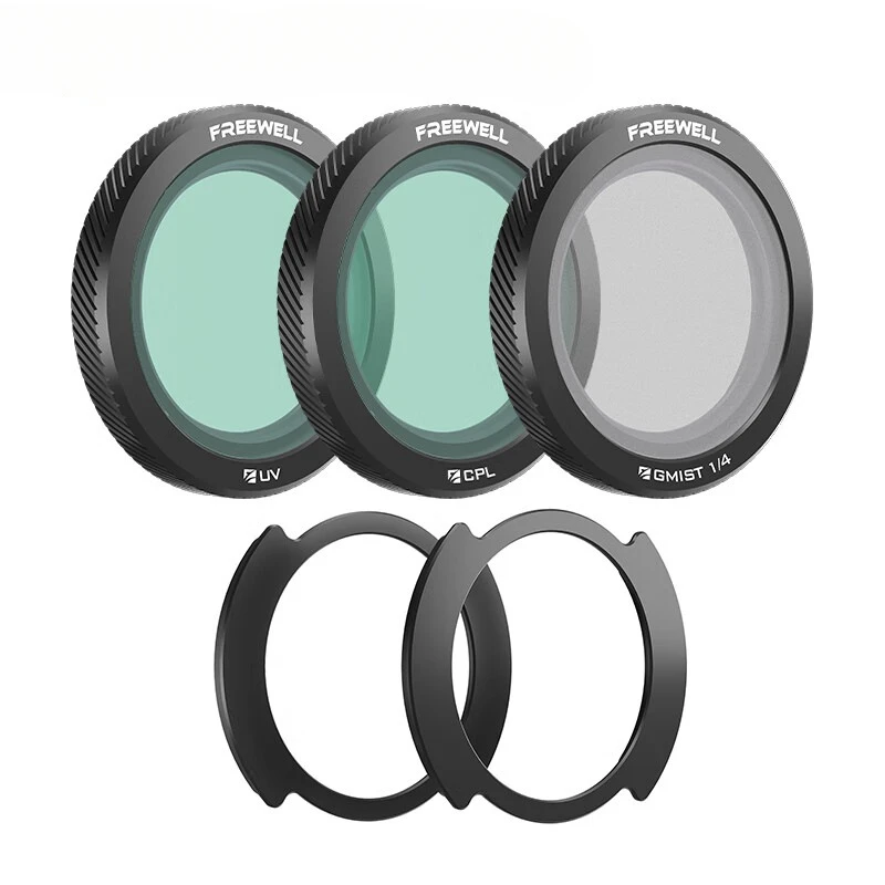 

Набор фильтров для камеры магнитного дрона | Фильтры ND/CPL/Черный туман для миниатюрного дрона | Многопакетные варианты с быстрой установкой