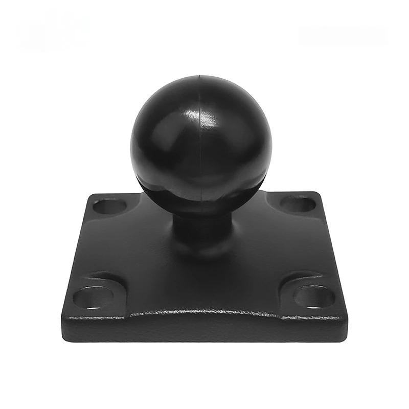 

1 inch Rectangular Ball Base Aluminum Alloy for Tablet PC Holder Garmin Ipad with Hole spacing 30mmx40mm for Ram Mount