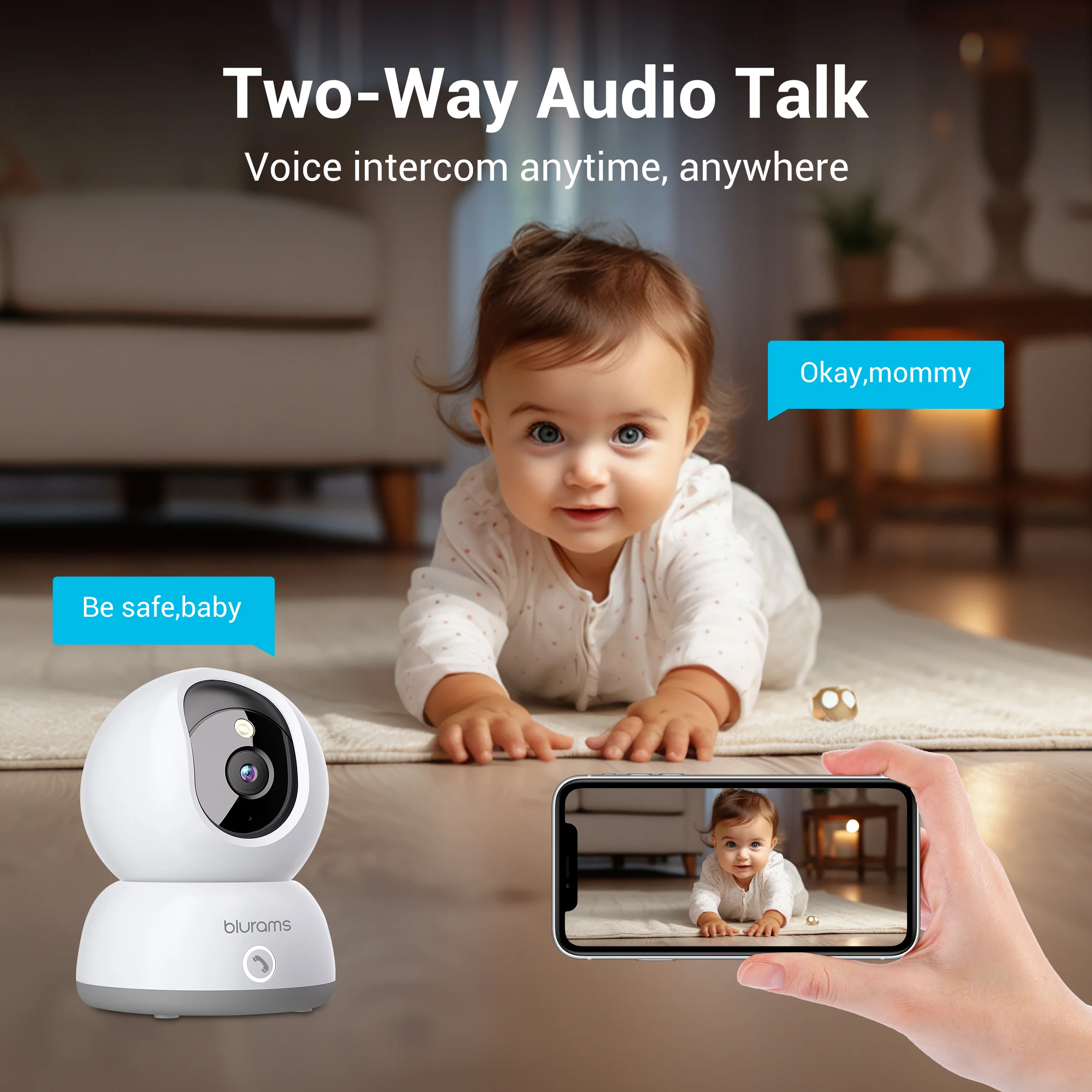 Blurams Indoor Security Camera - Smart Elderly Home review and price