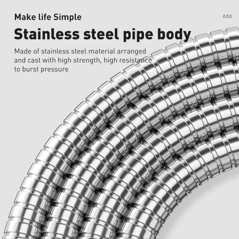 Универсальный 4-точечный душевой шланг, аксессуар для водонагревателя