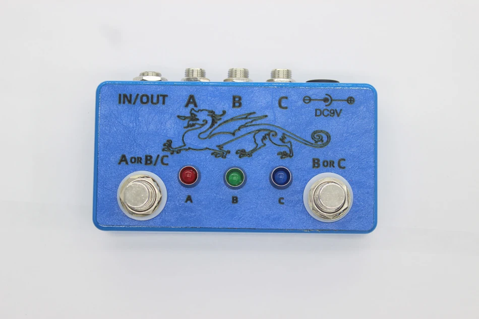 DIY Guitar & Bass ABC Single Block Amp Line Selector Switch Box Effect Box