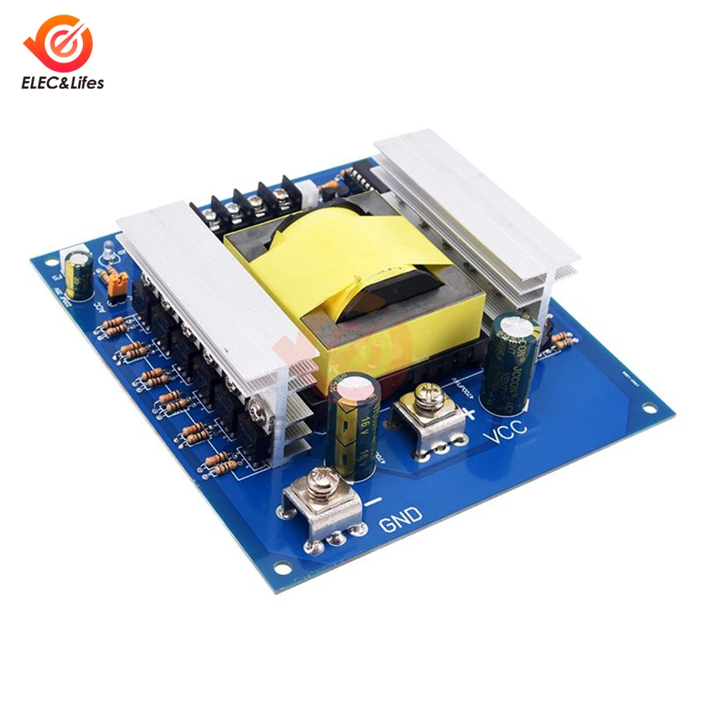 1000W 500W DC 12V to AC 110V 220V 380V High Frequency Power Inverter Board Car Converter Module