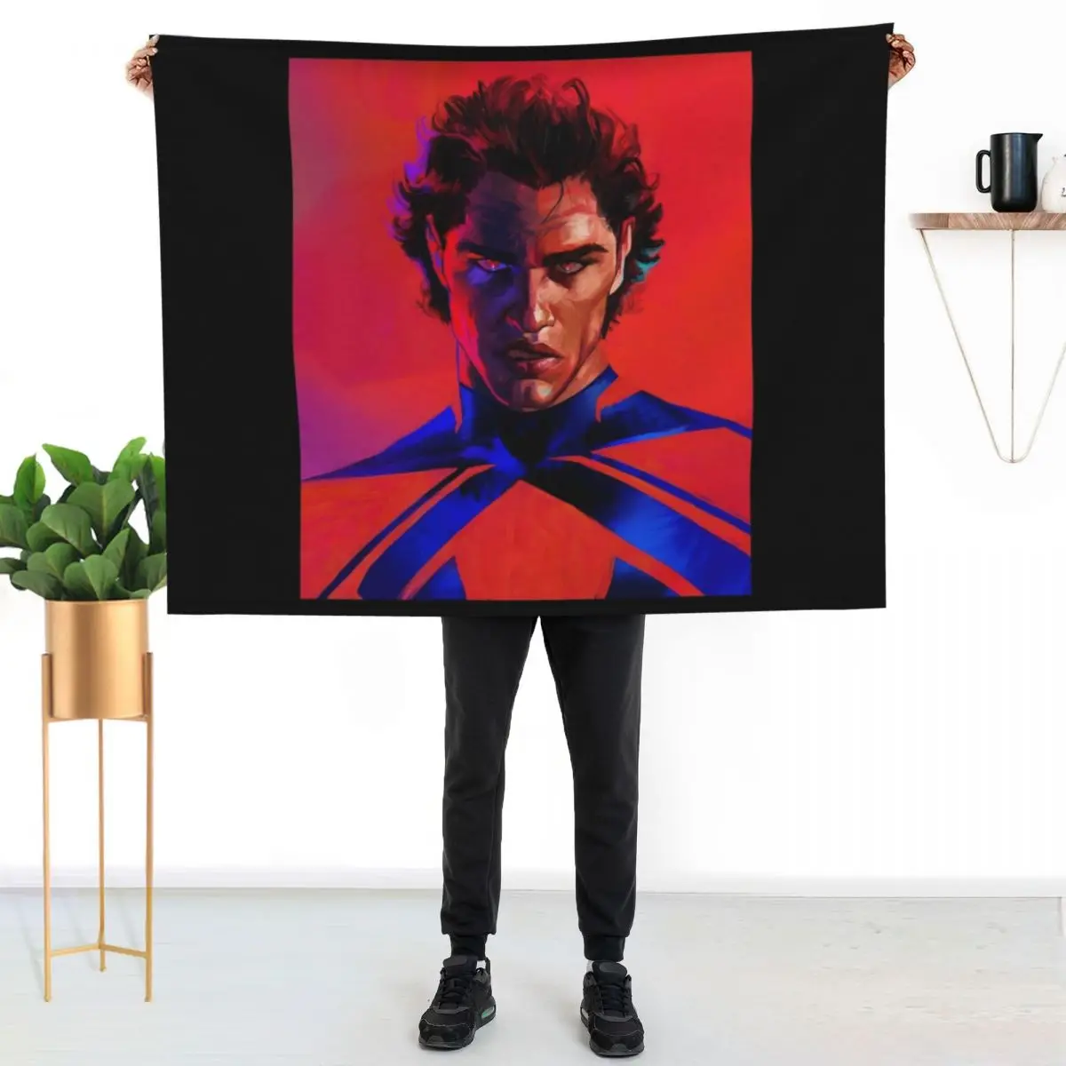 

miguel ohara Throw Blanket No Pilling Soft Warm Blanket for Bed