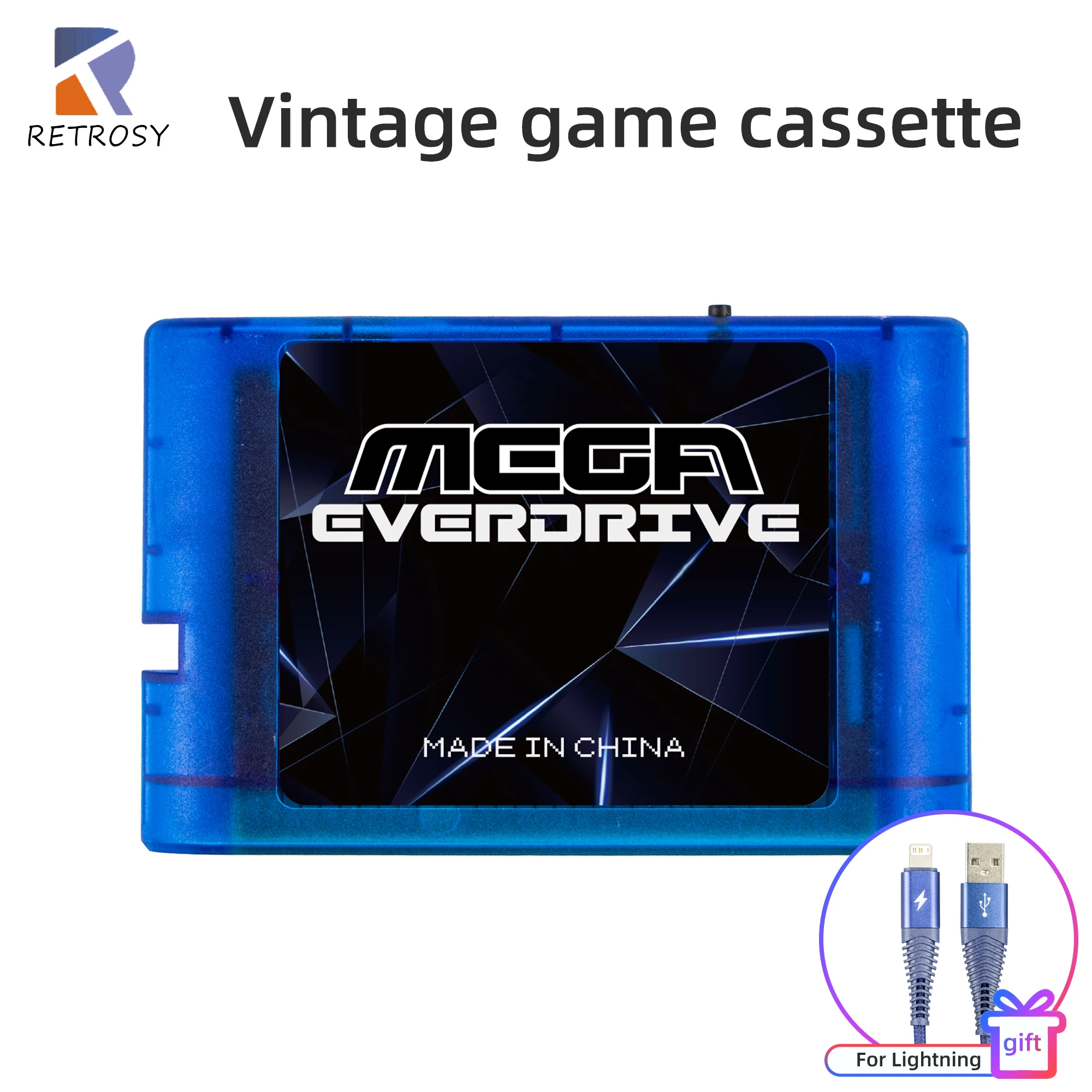 

Everdrive Mega Drive V3.0 Pro 3000 in 1 China version md game cartridge for sega mega drive 16 bit game consoles md series