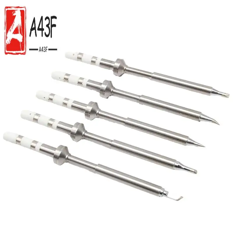 

A43F-5PCS Soldering Iron Tips,TS100 Series Rapid Heating Replacement Tip For Pinecil TS100 TS101 Soldering Iron