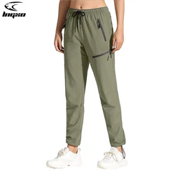 LNGXO Männer Frauen Cargo Hosen Camping Wandern Klettern Wasserdichte Hosen Outdoor Sport Quick Dry Anti-Uv Leichte Hosen Unisex