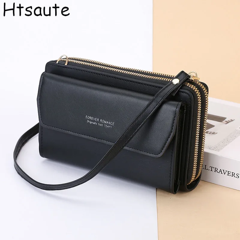 

Mini Suitable women travel Single shoulder bag crossbody bag PU Phone Keeper retro style large capacity handbag and coin purse