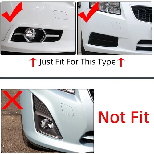 Imagen 2 del producto Tapa de la cubierta del gancho de remolque del parachoques delantero para Chevrolet Cruze 2009 2010 2011 2012 2013 gancho de remolque ojo de transporte tapa del remolque guarnición embellecedor