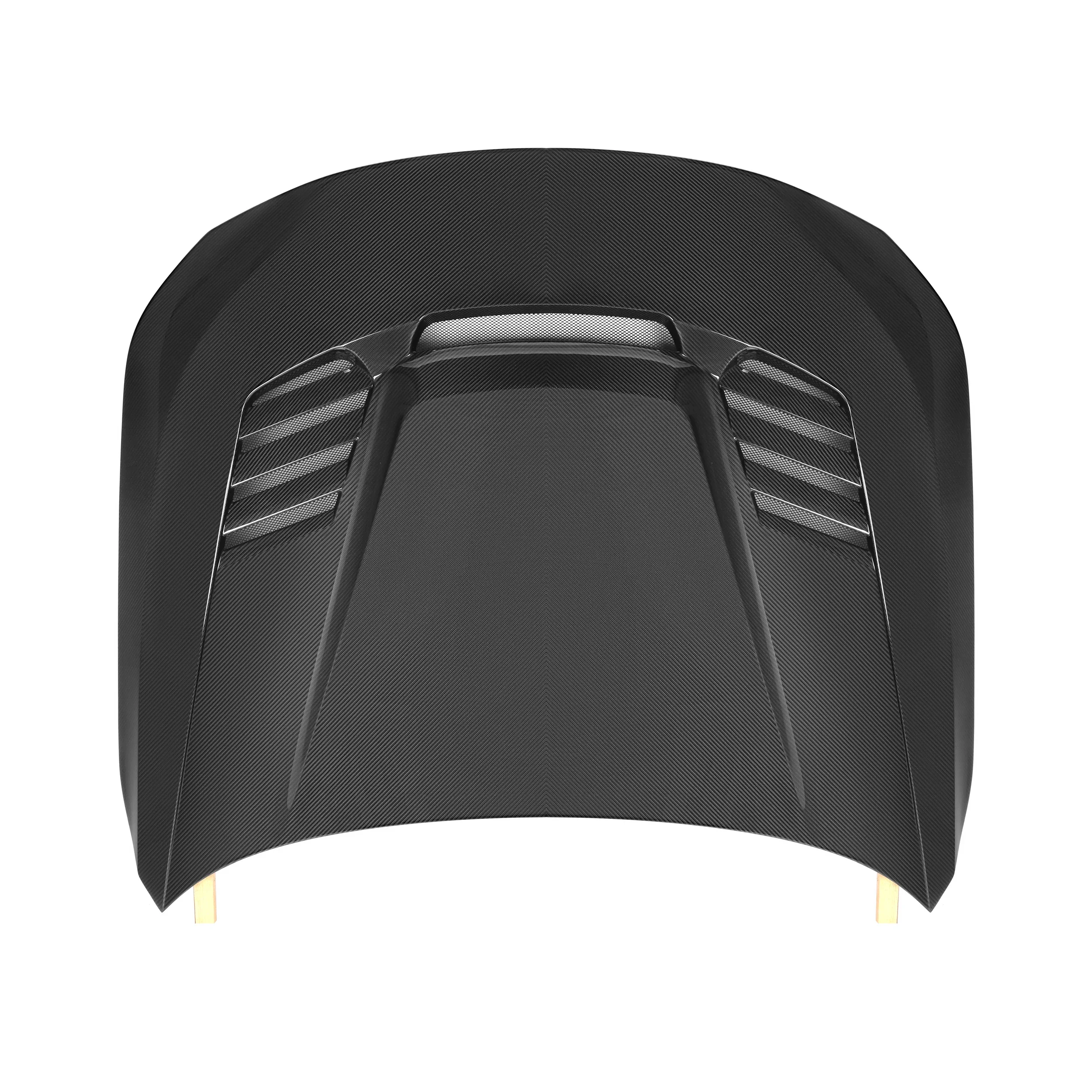 G87 M2 Real Carbon Fiber For 2023+ 2 series G42 V Style Dry Carbon Front Hood Engine Hood