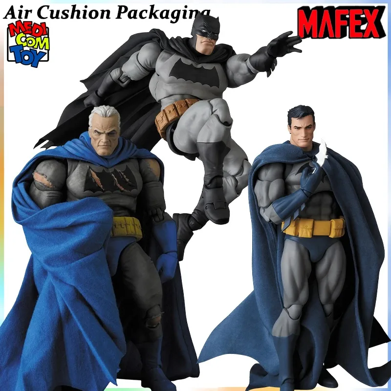 

MEDICOM TOY Genuine MAFEX Series Hush Batman Bruce Wayne No.105 No.106 No.119 Dark Super Soldier Knight Action Figures Model Toy