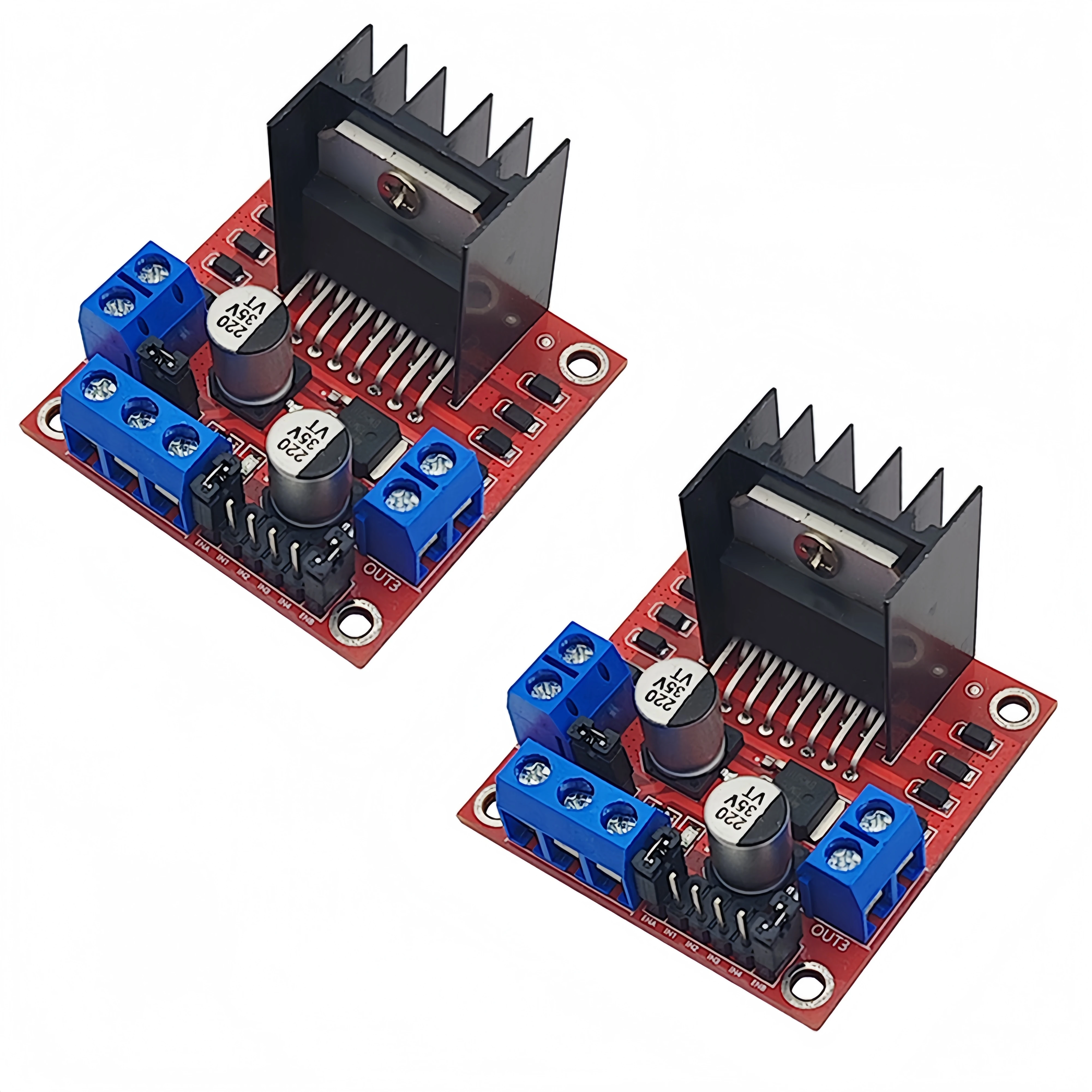 2Pcs L298N DC Dual H-Bridge St - L298N Module ulasan dan harga