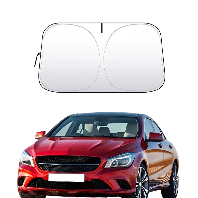 

Car Window Sunshade Cover Sun Shade Windshield Visor Protector Windscreen For Mercedes Benz CLA Class C117 CLA180 2013-2018