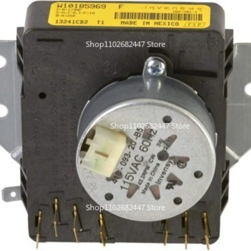 Temporizador de Repuesto AONC 115V 60HZ W10185969 para Secadora 115VAC 60Hz