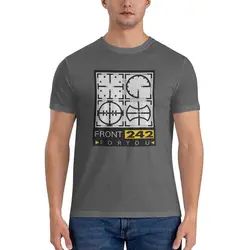 Vintage 1990s FRONT 242 For You T Shirt Tee - Industrial EBM Chicago Wax Trax