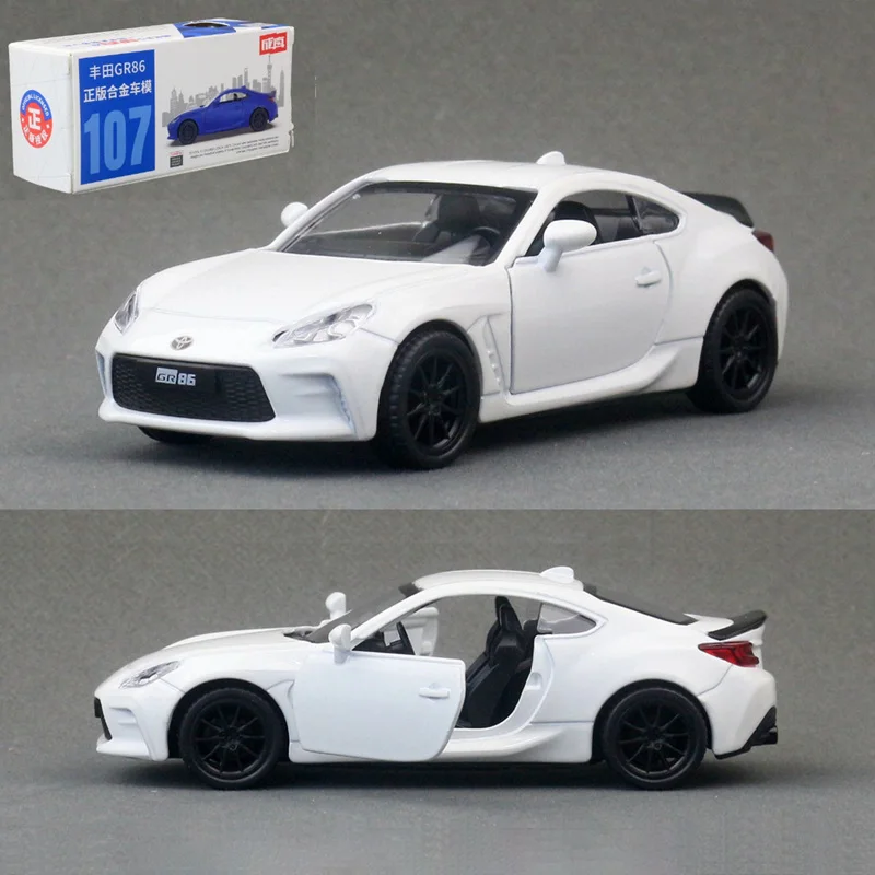 

1/37 Toyota GR86 Alloy Sports Car Model Diecasts Metal Track Racing Vehicles Car Model Simulation Collection Childrens Toys Gift
