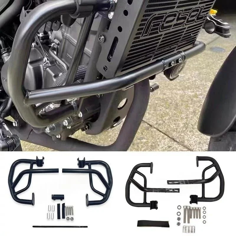 For Honda CM500 CM300 CL300 CL500 Motorcycle Handlebar Guard Lightweight High-Strength Tubing Strong Protection Accessory