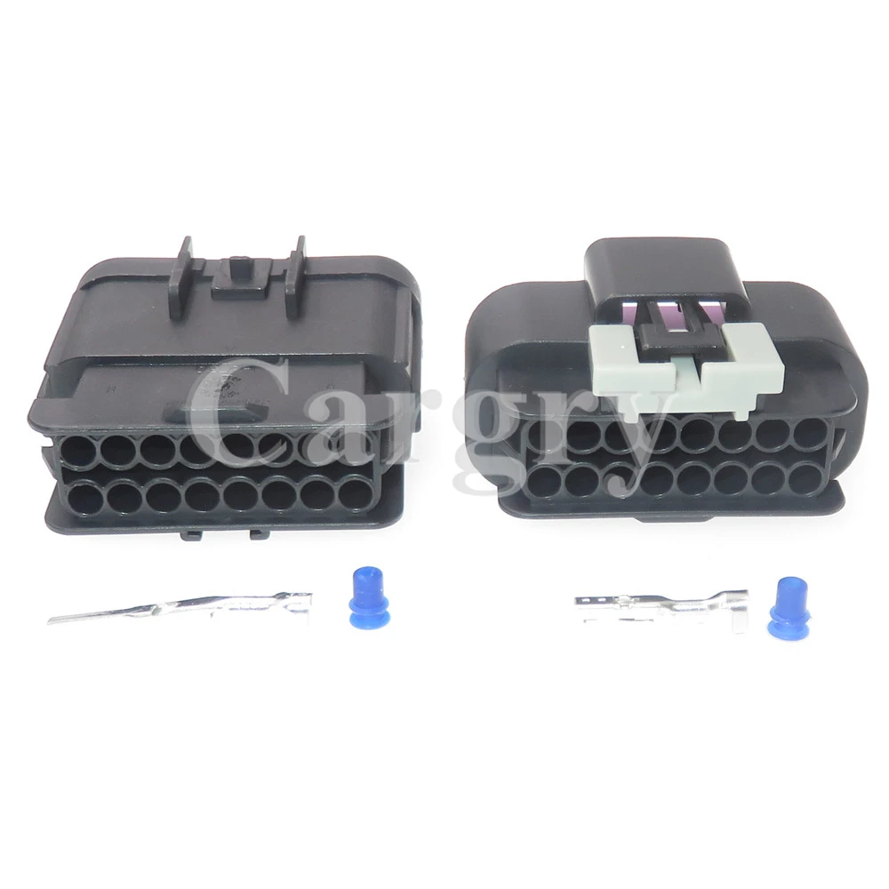 1 Set 16P 15326868 15326863 Auto Koplamp Waterdichte Connector Voor Buick Chevrolet Auto Bedrading Terminal Socket