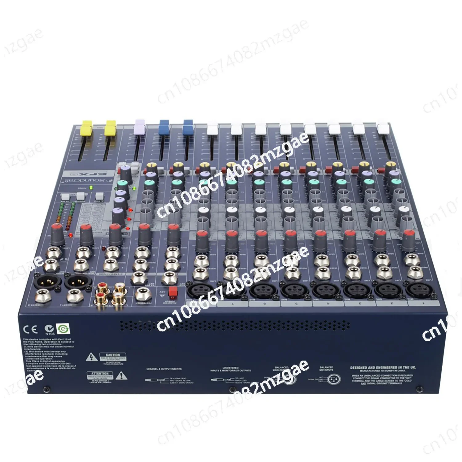 

EFX8/12/16-канальный обновленный профессиональный микшер с Bluetooth-эффектами и цифровым выступлением на сцене KTV