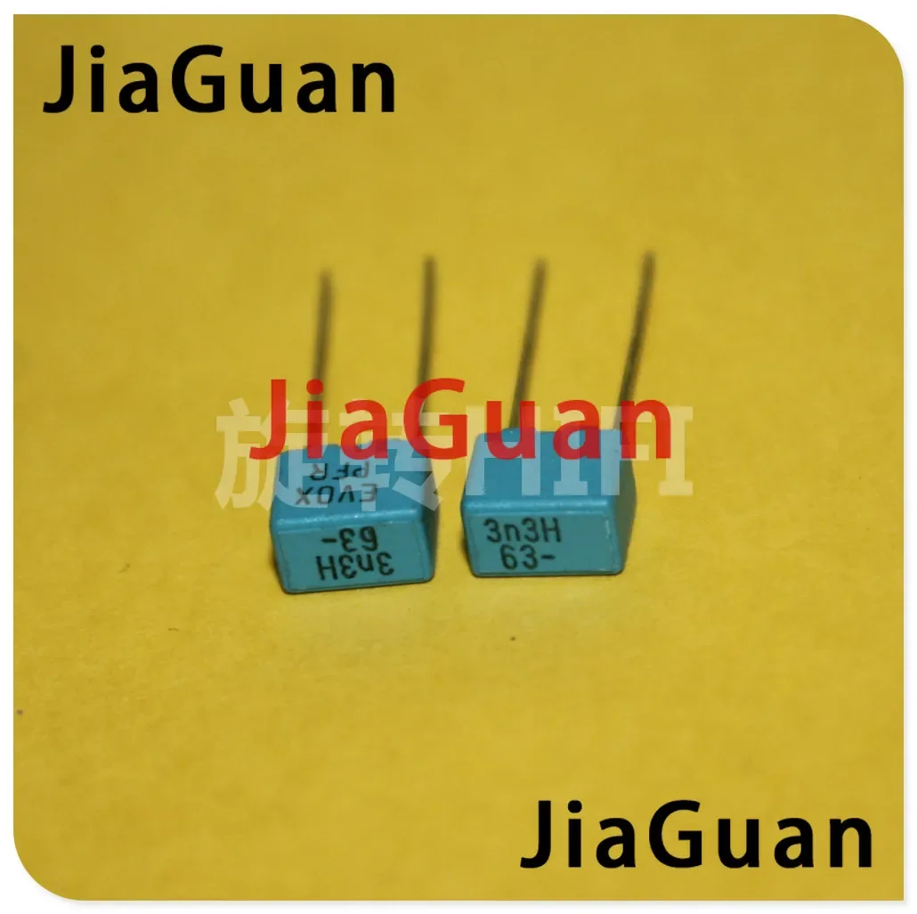 20PCS NEW EVOX PFR5 3300PF 63V P5MM MKP 332/63V film capacitor RIFA PFR 332 3.3NF/63V 3N3 free shipping