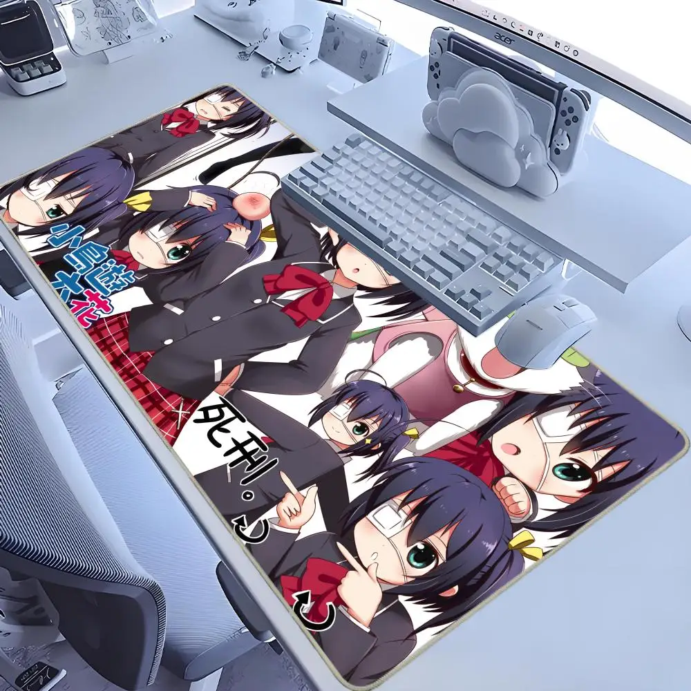 

Chuunibyou Demo Koi ga Shitai анимация красивые узоры офисный компьютерный стол коврик стол большой коврик для мыши подушка для ноутбука нескользящая