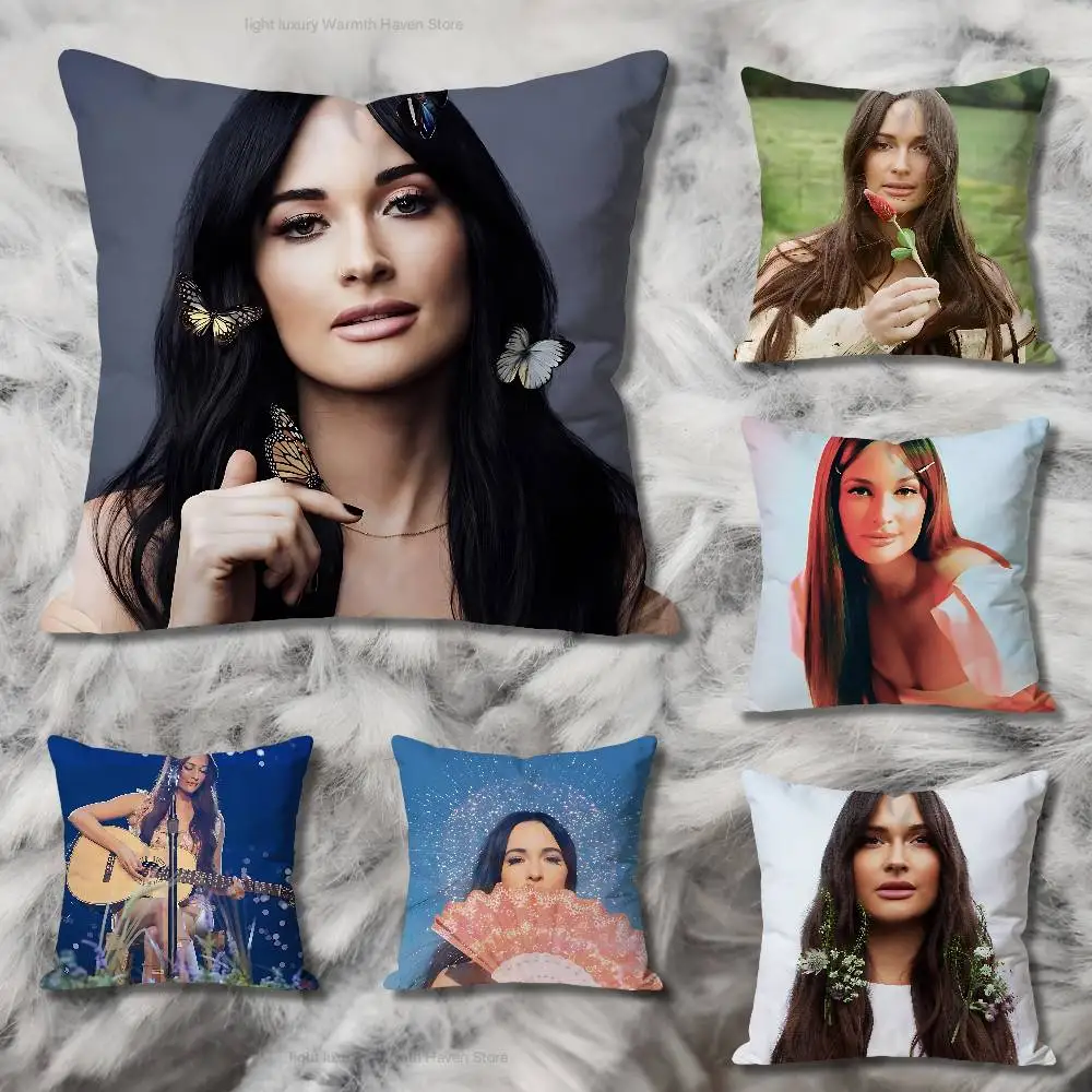 

K-Kacey M-Musgraves Dry Spel Pillow Cases for Bedroom Living Room Sofa Home Decor Polyester Cushion Cover with Zipper