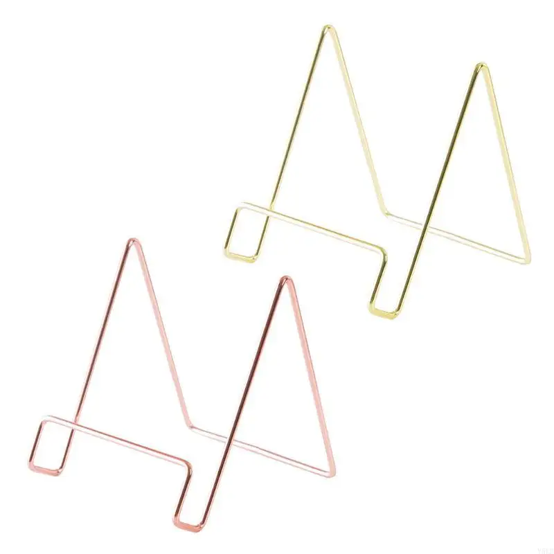 Y5LB Tablet Book Newspaper Rack Metal Magazine Holder Simple Wrought Iron