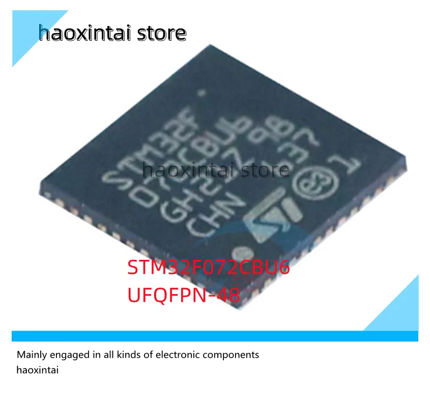 1PCS STM32F072CBU6 UFQFPN-48 STM32F103VCT6 LQFP-100 STM32F103C6T7A LQFP-48 Microcontroller single chip microcomputer