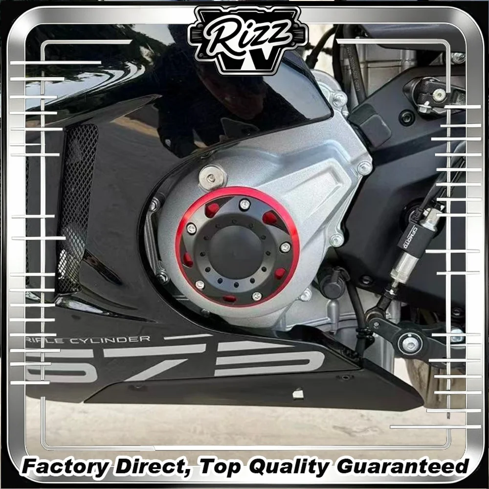 FOR 675SR/675NK Engine Side Guard Bottom Cushion Rubbers Anodized Color Options Available to Reduce Impacts And Vibration