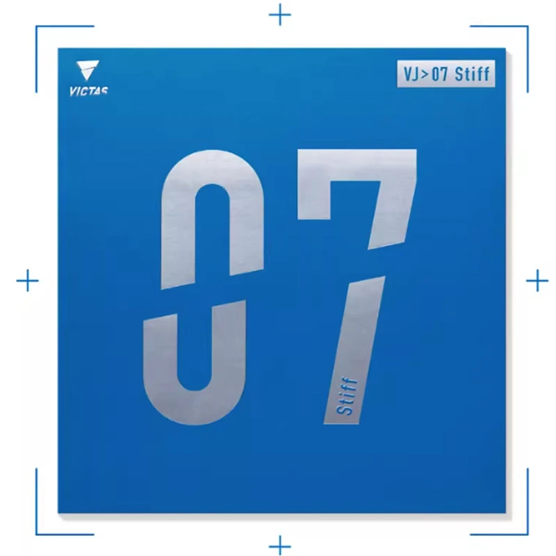 

VICTAS VJ 07, STIFF, резиновая ракетка для настольного тенниса, не липкая быстрая атака с петлей, ракетка для пинг-понга, игра