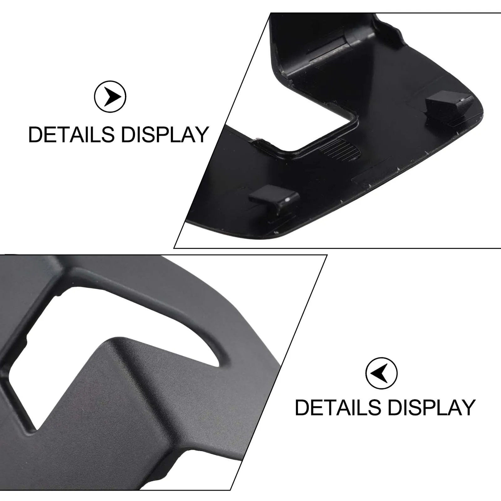 Newest Sale 1pcs Rear Lock Panel Cover For BMW For 1 Series For E81OEM 52207119423 Car Accessories Interior Mouldings