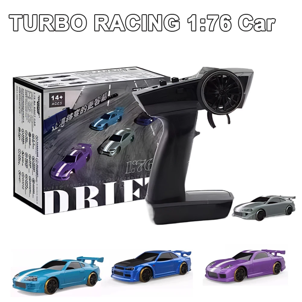 

1:76 Масштаб Turbo Racing C61 C62 C63 C64 RC Электрический дрифт-автомобиль с гироскопом с двухколесным приводом Полностью пропорциональные игрушки для детей и взрослых