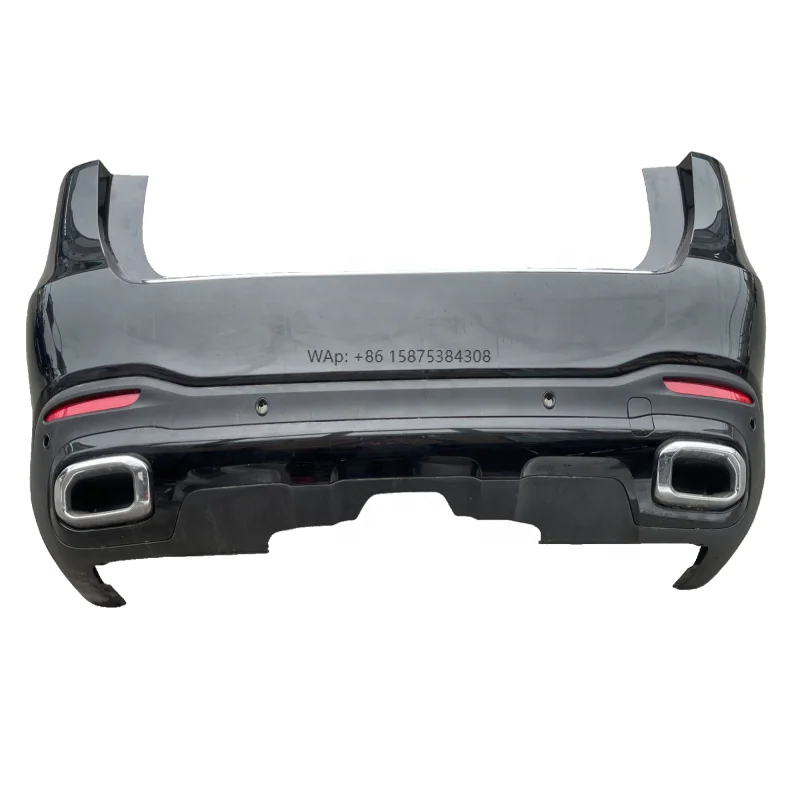 

The New High Quality GLS Series W167 Rear Bumper Dark Night Version Smoked Black Trim Sports Style for