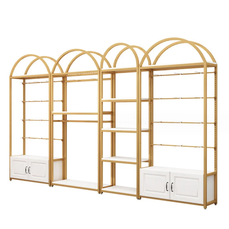 

Customize.Custom Metal High Quality Stores Supermarket Cosmetics Display Cabinets Underwear Shelves