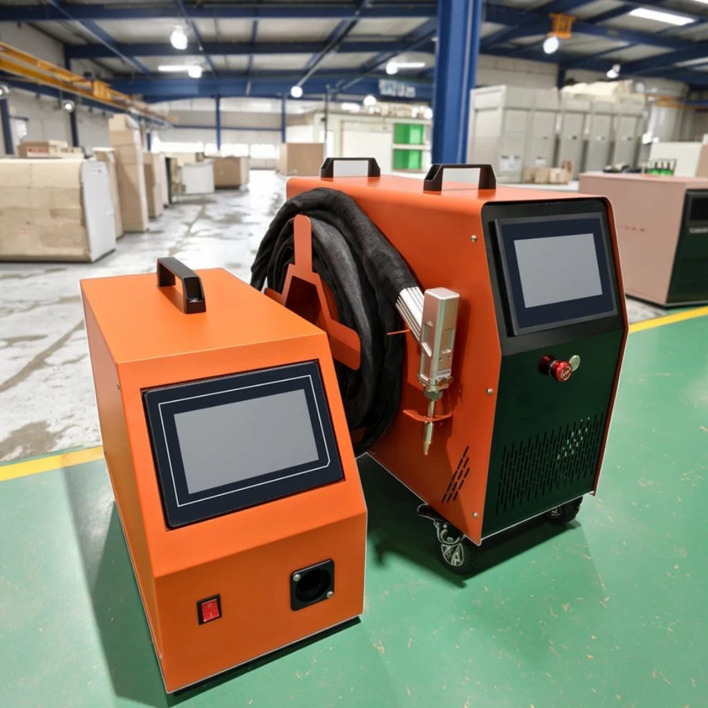 Industrial New Handheld Fiber Laser Welder Air-Cooled 1500W for Metal Welding