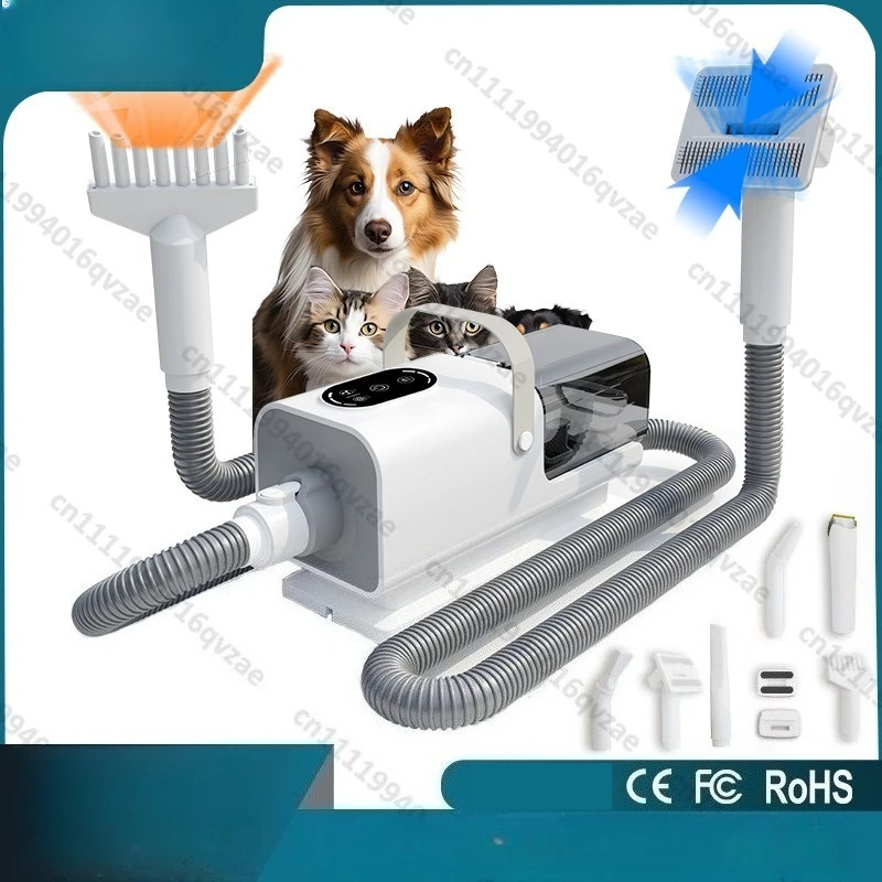 Dog Grooming Vacuum Cleaner Beauty Kit 11000PA Powerful Suction Pet Hair