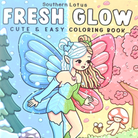 Coloring Book for Relax & Relaxation - Scale Pages With   Elf Angel Girl Characters, Thickened Non-Transparent Paper, High-Qual