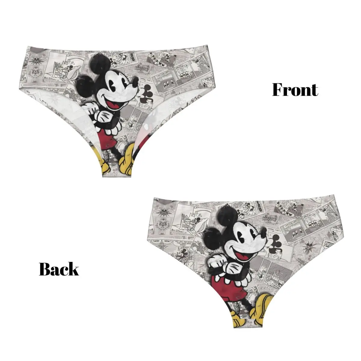 مخصص ميني ماوس ميكي ماوس الكرتون سراويل قصيرة النساء تنفس Mangas الملابس الداخلية