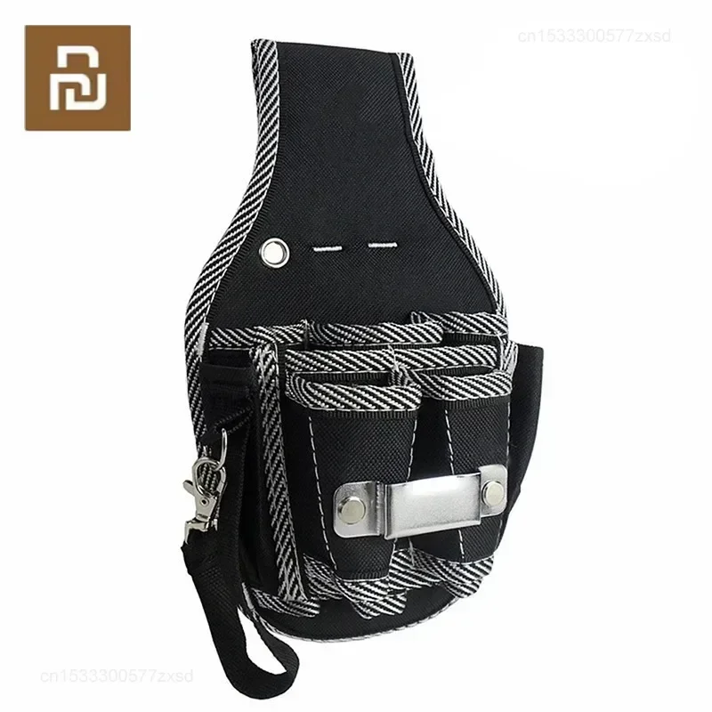 Xiaomi Multifunctional Tool Bag Nylon Fabric Tool Belt Screwdriver Kit Holder Tools Bag Pouch Bag Electrician Waist Pocket Case