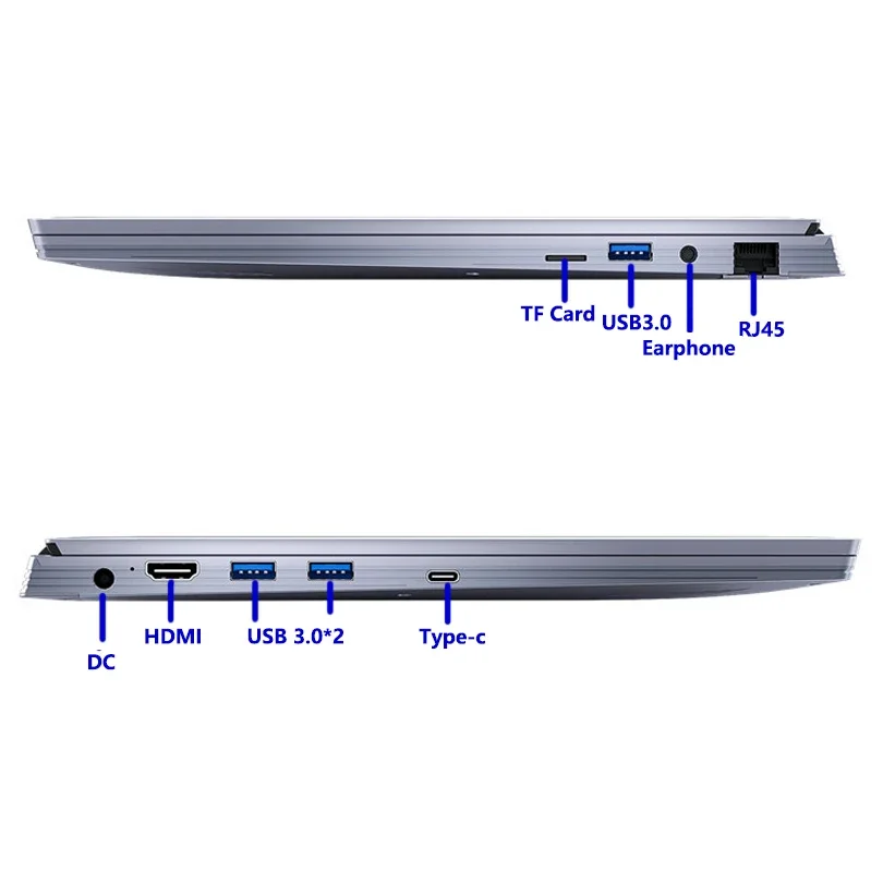 2024 AMD Gaming Laptops Windows 11 Gamer Notebooks 15.6" Ryzen R7-5800U 64GB RAM 1TB SSD WiFi Type-C RJ45 Colourful Keyboard