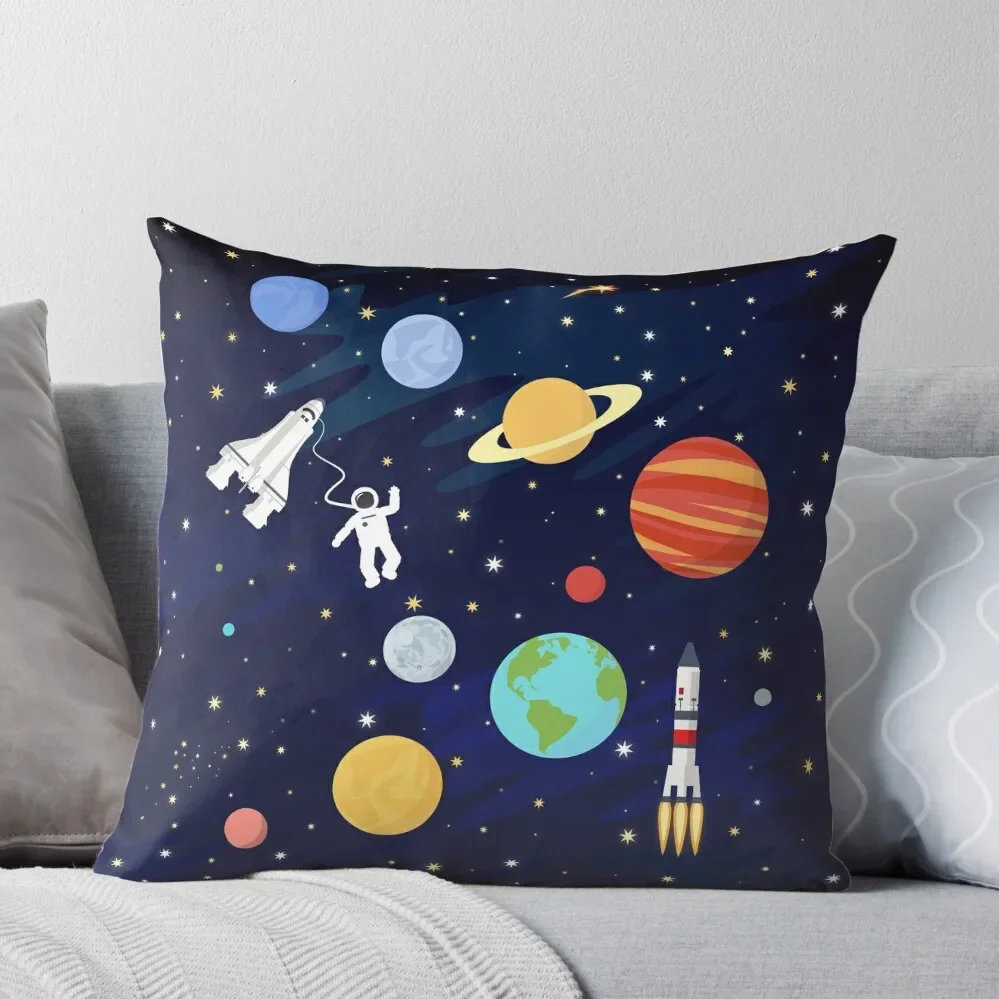 

In space Throw Pillow Sofa Cushion Cover Room decorating items Couch Cushions