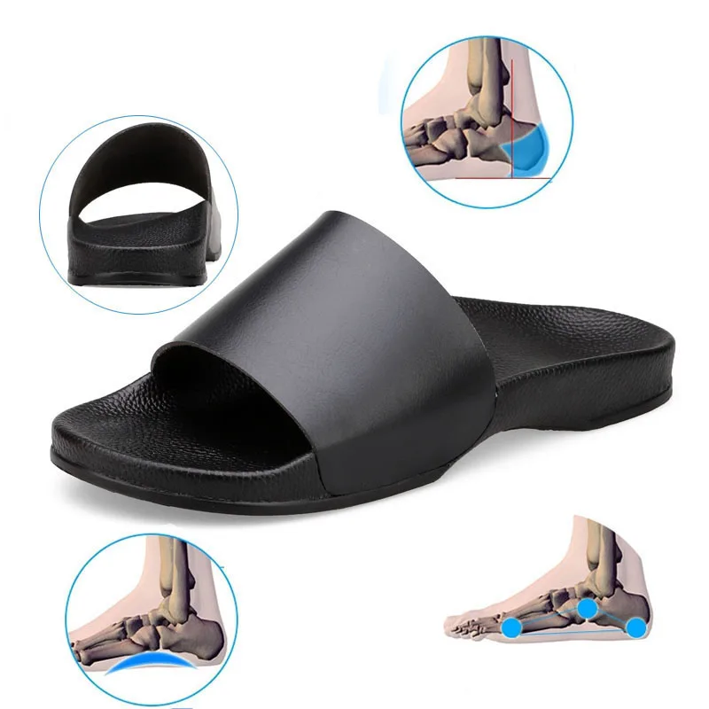 Flat foot orthotic shoes arch support  Flat bottomed eversion correction X-leg shape Flat foot arch padded slippers 35-46