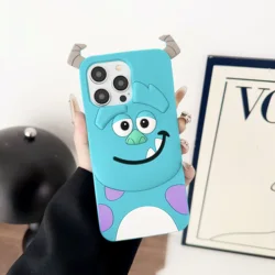 Sulley Silicone Soft Case For Samsung Galaxy A52 A51 A54 A24 A34 A55 A30s A53 A32 A50s A15 A25 A12 A35 A04s S21 FE S23 S24 Ultra