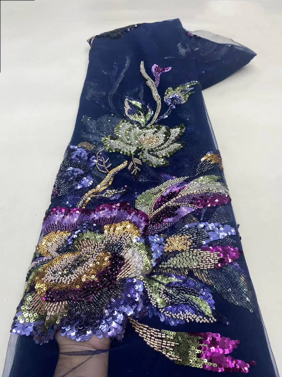 French Beaded Sequi… - image