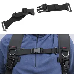 Backpack Chest Strap Heavy Duty Adjustable Strap Saccular Sternum With Soft Buckle For Camping Hiking Tactical Bags Straps