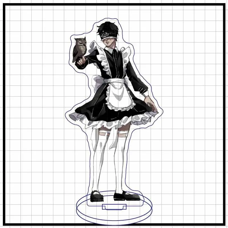 Anime Identity V Acrylic Stand Model Naib Subedar Martha Behamfil Cosplay Standing Model Plate Desk Display Ornament Props Gift