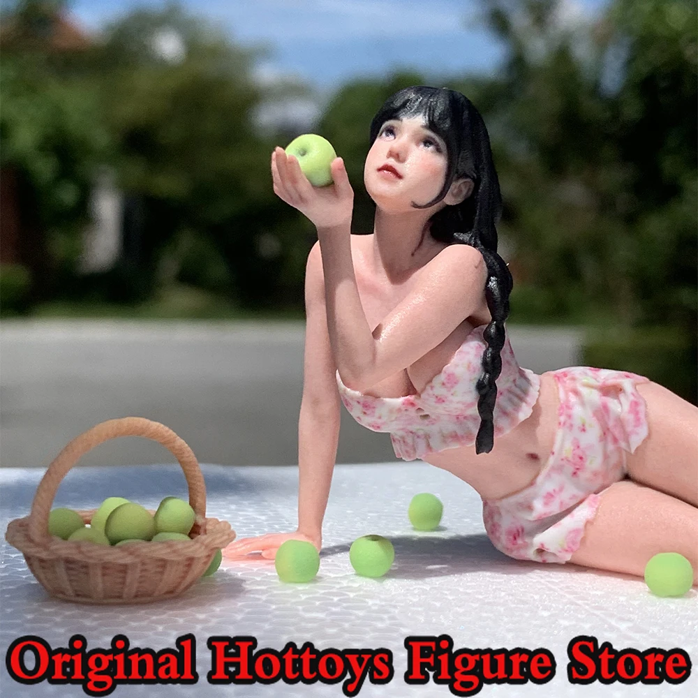 1/16 Scale Female Soldier Green Apple Girl Mini Realistic Sculpture Full Set About 5-6cm Action Figure Model Doll Collection