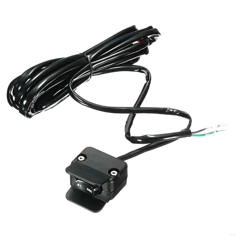 

U13C ATV Accessory 12V Thumb Switch Handlebar Control Line Kit Mini Switch Handlebar Control Kit for ATV