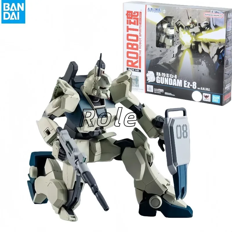 

【In Stock】Bandai Robot Soul EZ-8 Gundam R Soul RX79G Gundam Mecha Movable Finished Model Decoration EZ8 L Gift