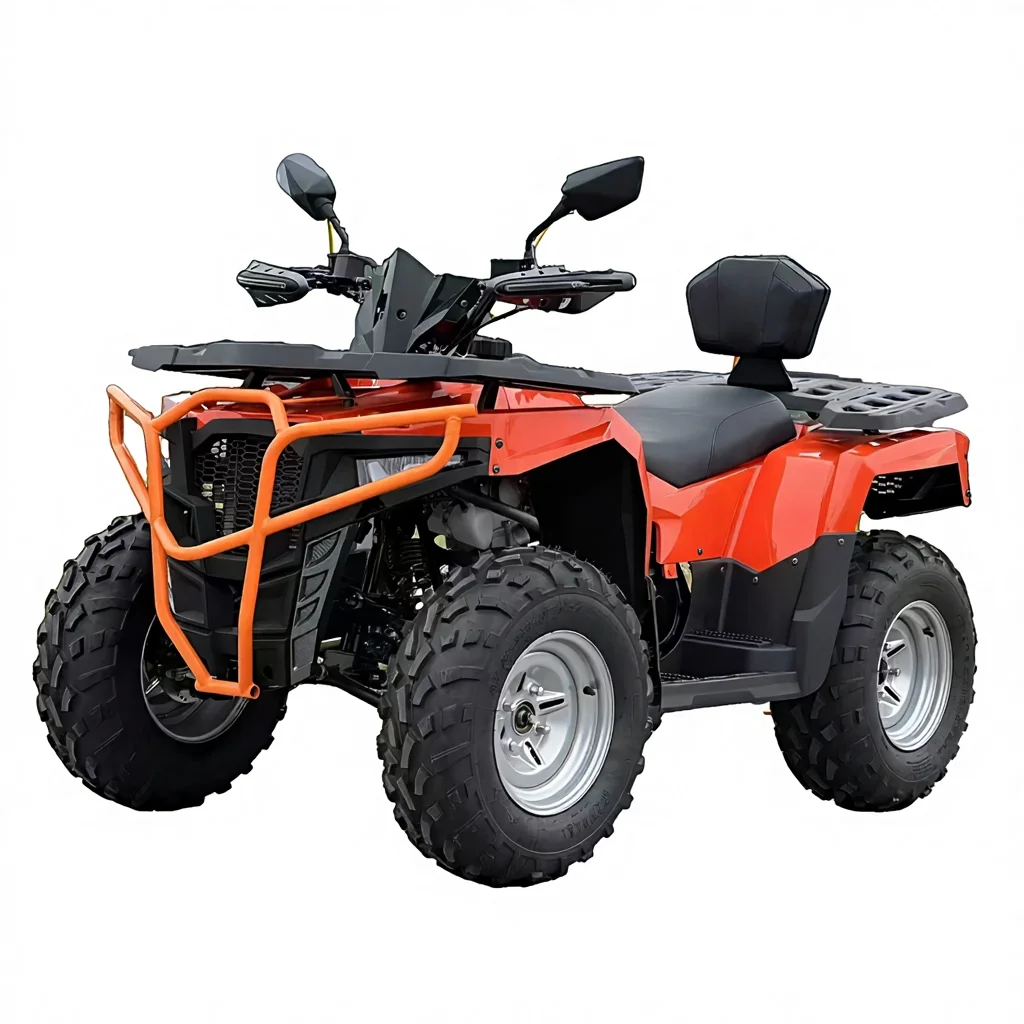 Raptor F1 All-terrain Vehicle 2WD Off-road Motorcycle ATV Bashan CVT350CC 4-Stroke Shaft Drive Beach Car Mountain Bike